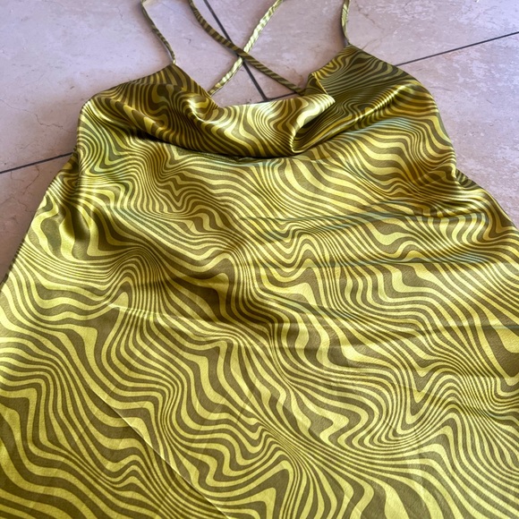 GenZ Retro Neon Slip Dress - Picture 4 of 5